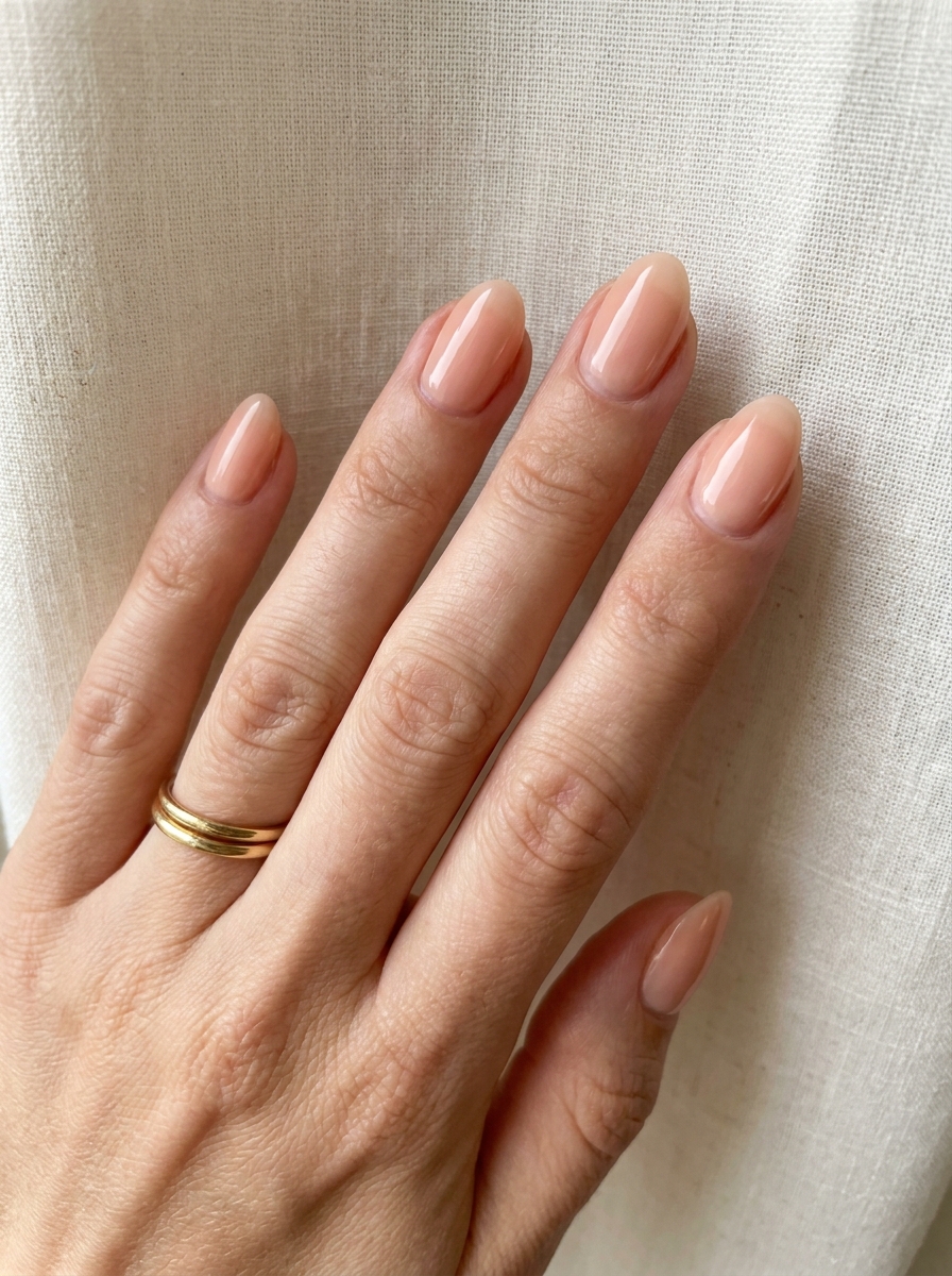 Milky Peach als Nagel Farben Sommer Inspiration 2026